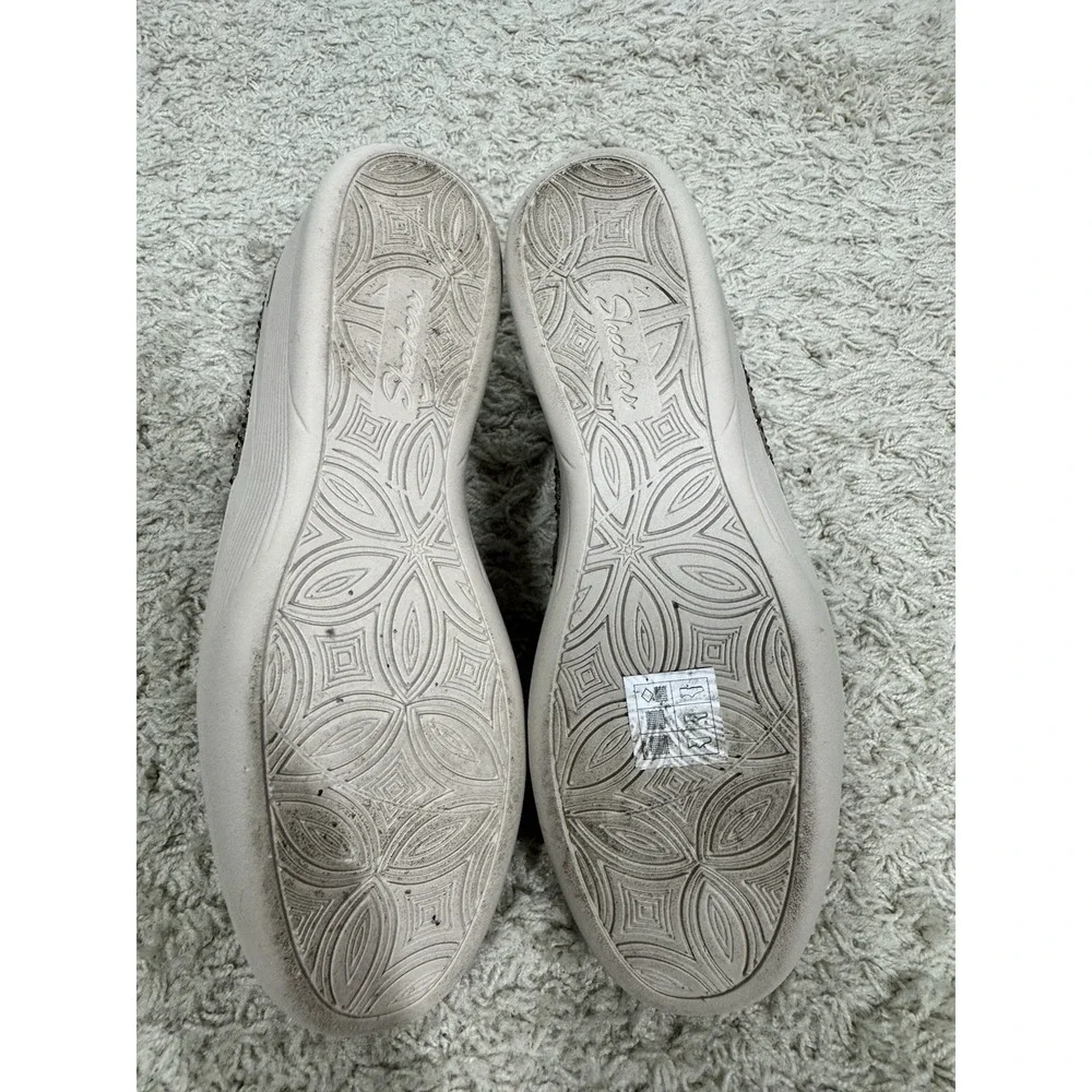 Skechers Martha Stewart Pier-Lite Reflection Slip-On Wedge Shoes Size 8 Brown - Picture 10 of 13